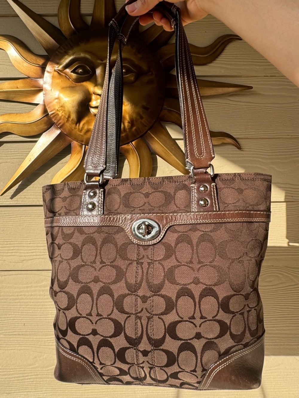 Coach Hampton signature tote bag - Picture 2 of 7